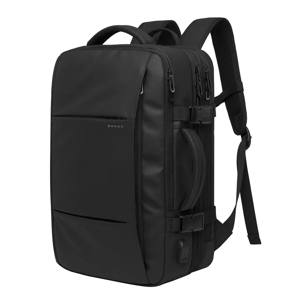 Mochila para homem para estudantes universitários, mochila para computador, grande capacidade, para viagens de negócios, impermeável e expansível