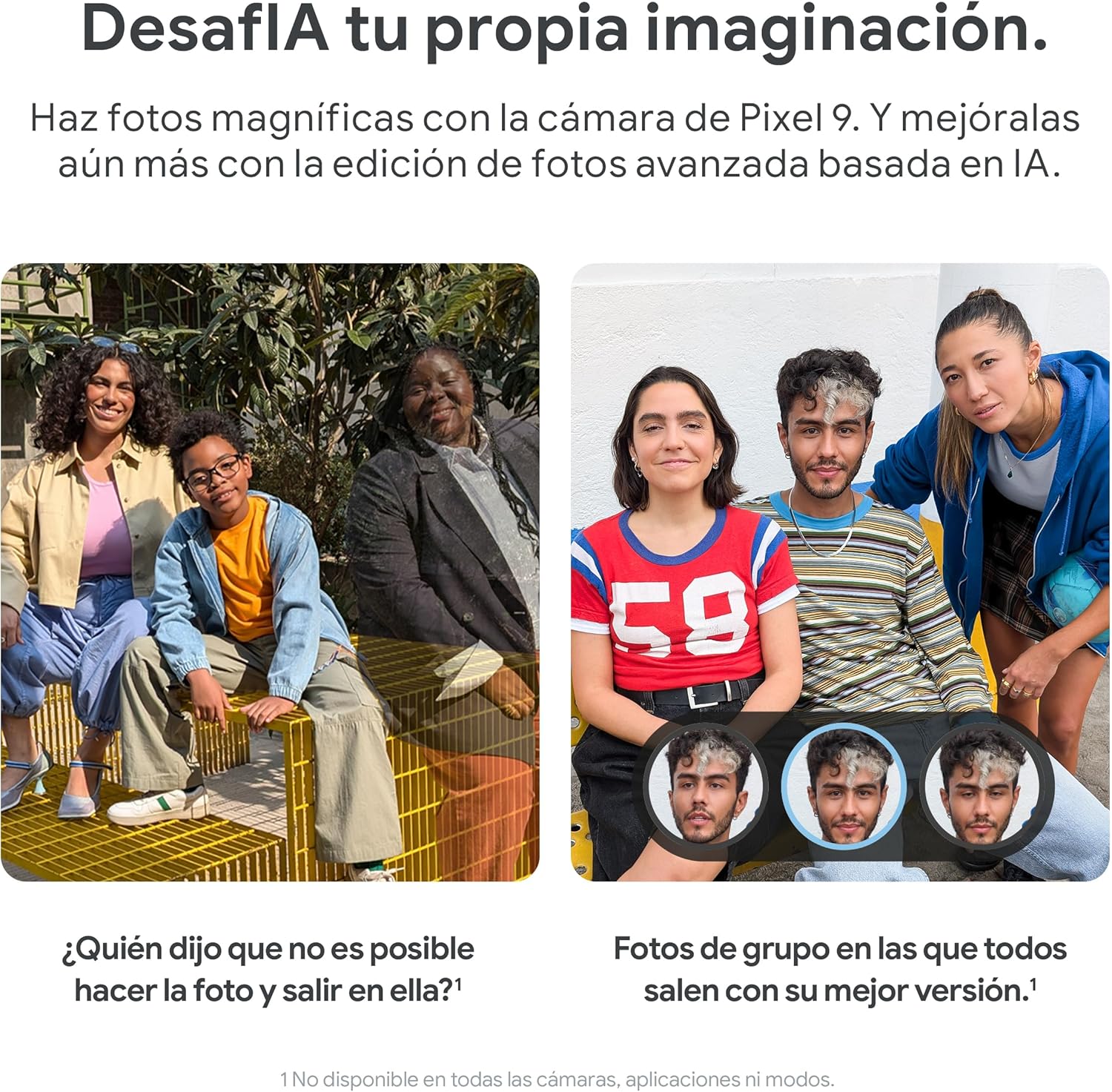 Google Pixel 9 con Cargador USB-C de 45 W - Smartphone Android Desbloqueado con Gemini, cámara Avanzada, batería con una autonomía de 24 Horas y Pantalla Actua de 6,3" - Obsidiana, 128GB