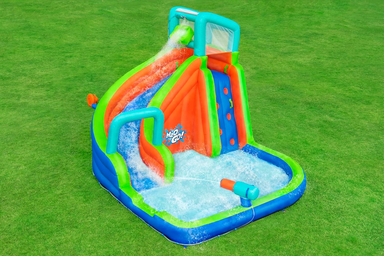 Bestway 12" x 10'6" x 8'10"/3,65 m x 3,20 m x 2,70 m, Turbo Splash mega parque aquático