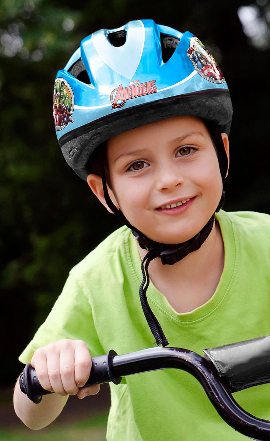 Stamp Capacete para bicicleta, unissexo-Youth, azul, tamanho-S