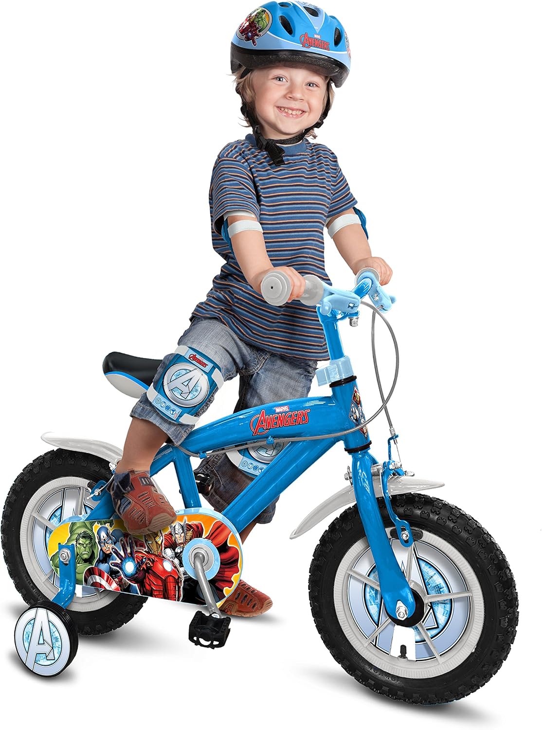 Stamp Capacete para bicicleta, unissexo-Youth, azul, tamanho-S