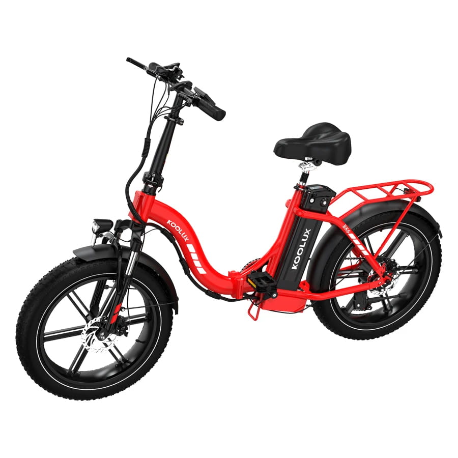 Bicicleta elétrica dobrável KOOLUX BK6S 4.0 750W 50 km/h 20x4.0 pneus largos 48 V 13 Ah IP54 120 kg carga 34 kg leve stock UE 3 cores bicicleta elétrica