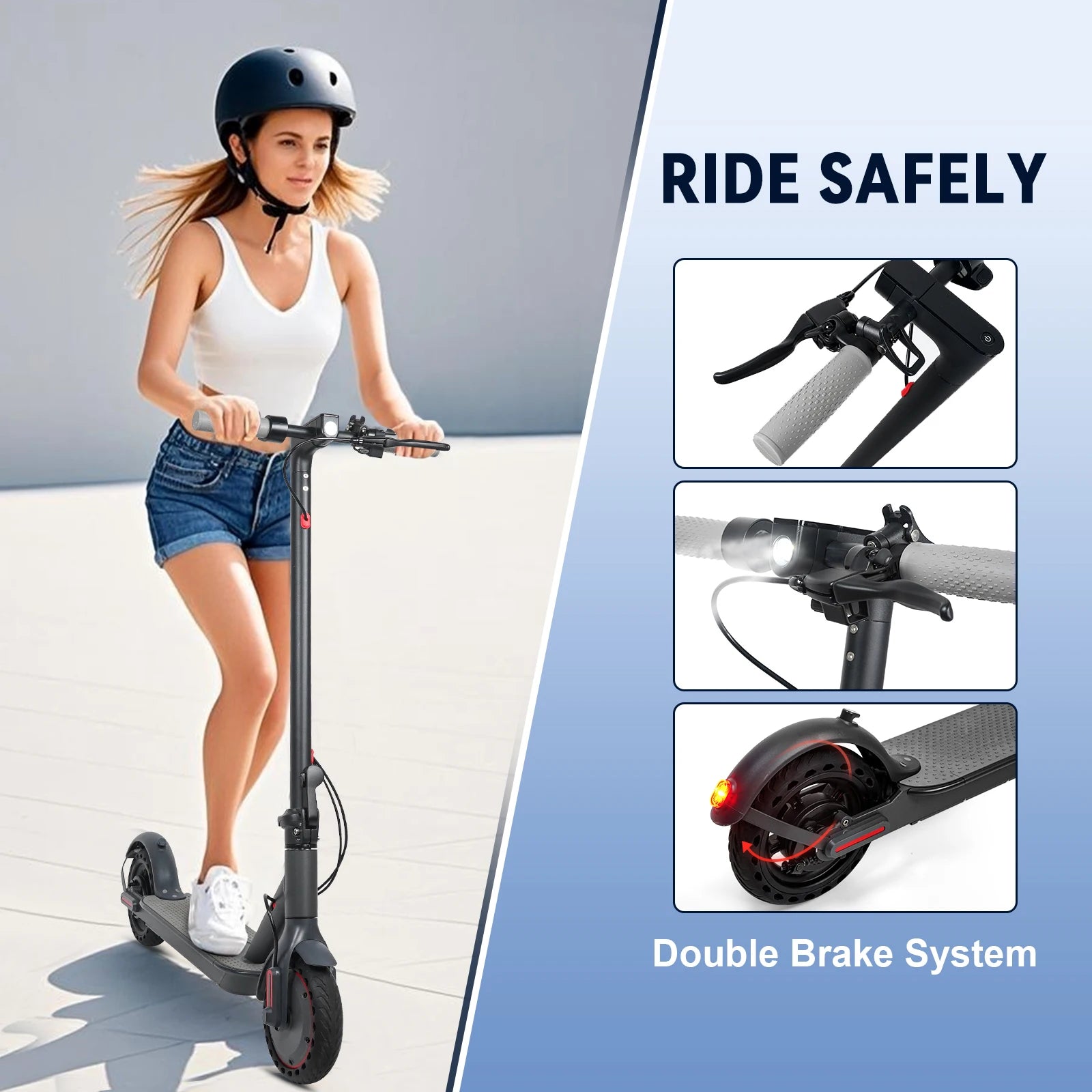 Scooter elétrica JUICEASE TX01 31 kmh motor potente e aplicação inteligente