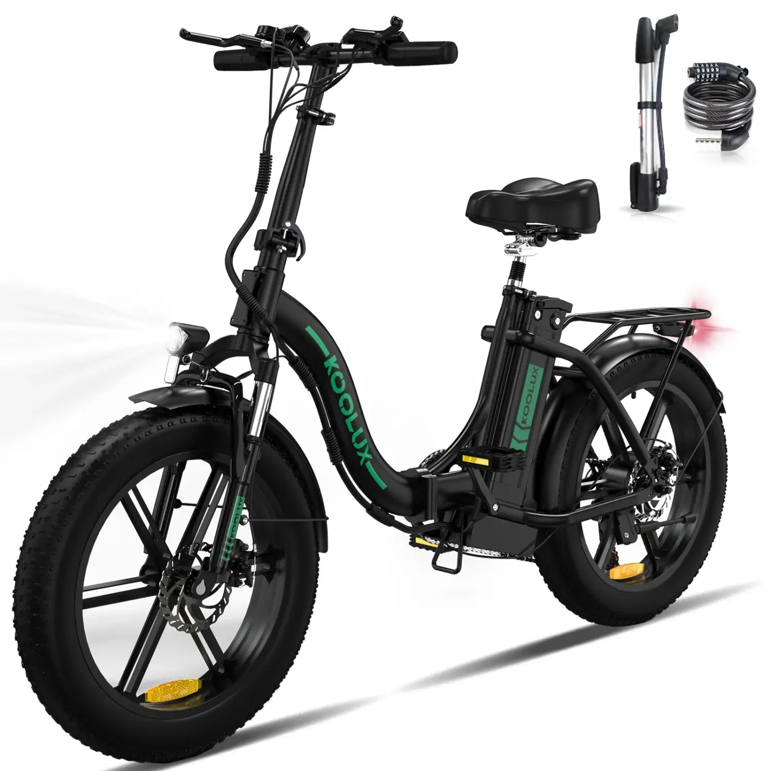 Bicicleta elétrica dobrável KOOLUX BK6S 4.0 750W 50 km/h 20x4.0 pneus largos 48 V 13 Ah IP54 120 kg carga 34 kg leve stock UE 3 cores bicicleta elétrica