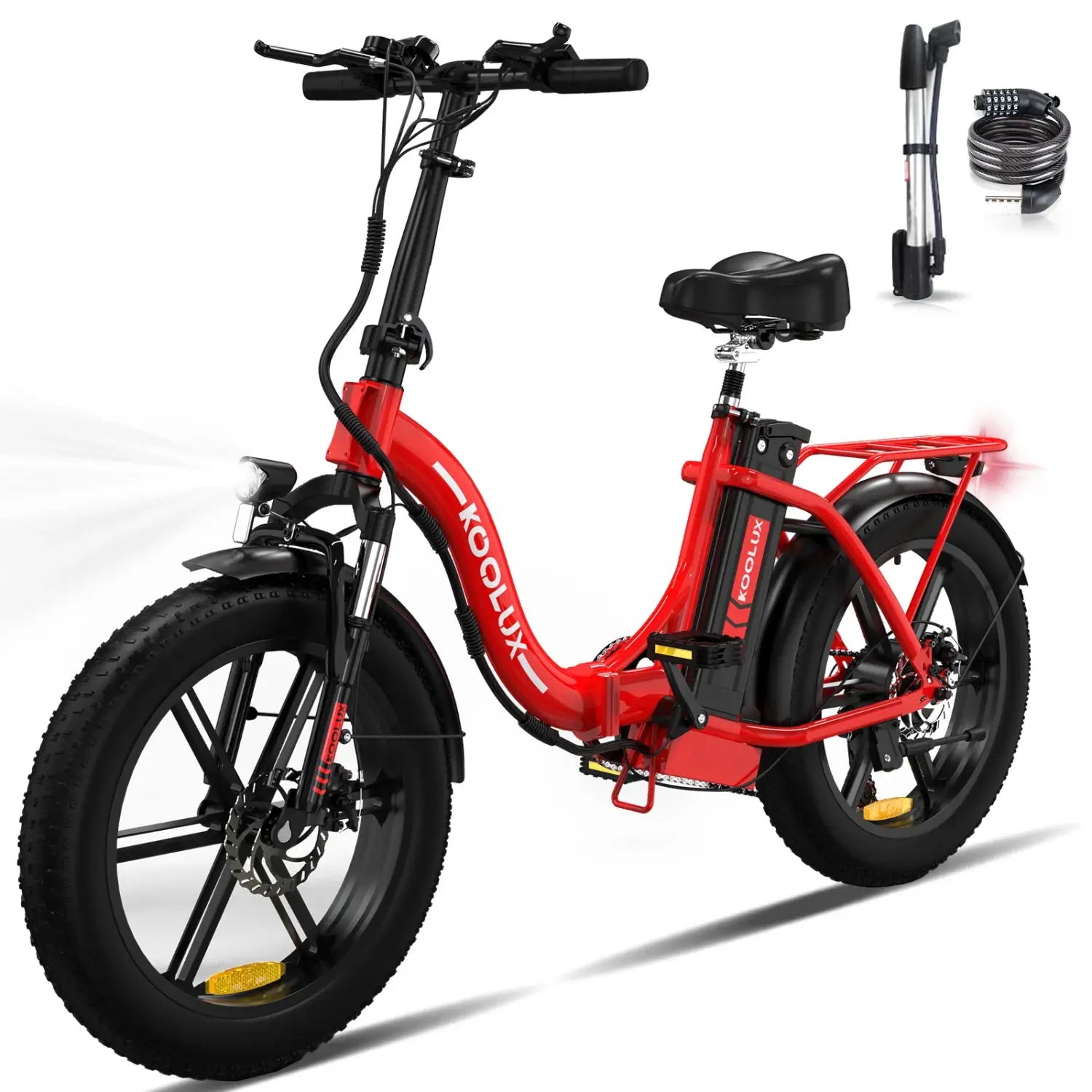 Bicicleta elétrica dobrável KOOLUX BK6S 4.0 750W 50 km/h 20x4.0 pneus largos 48 V 13 Ah IP54 120 kg carga 34 kg leve stock UE 3 cores bicicleta elétrica
