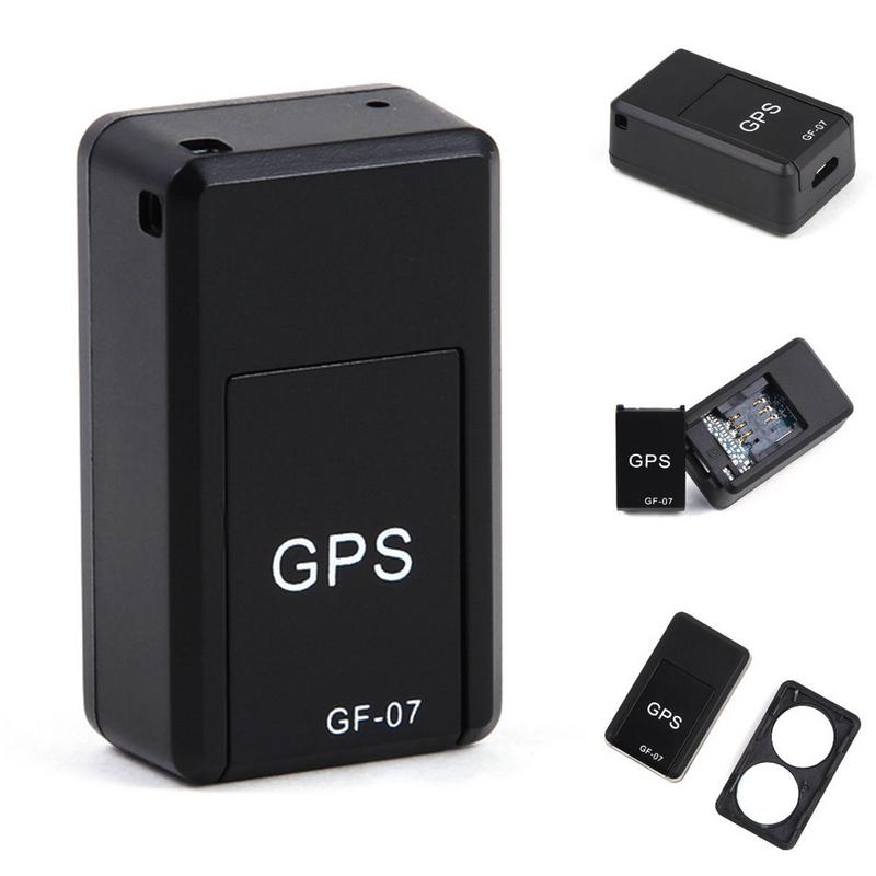 Mini GF07 GPRS Localizador GPS para automóveis Dispositivo de rastreamento anti-perda com gravação Controlo por voz Pode gravar