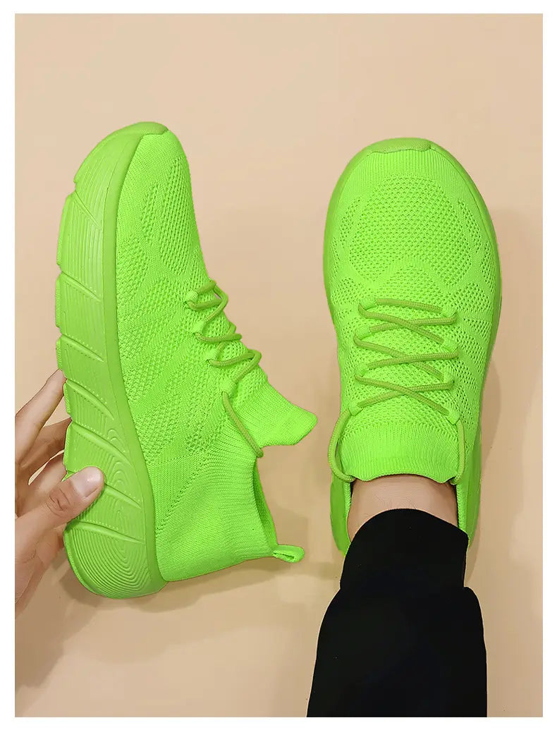 Sapatos casuais unisexo, sola grossa, moda estudantil, calçado desportivo