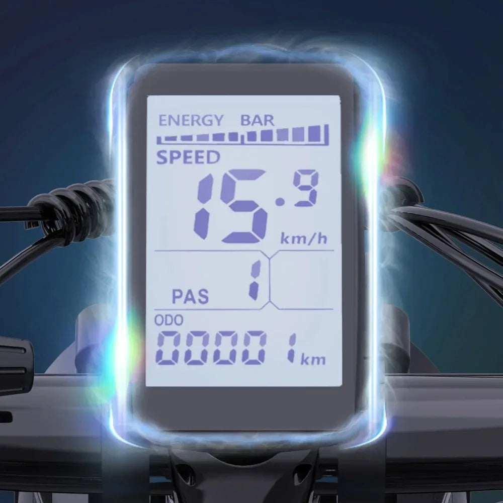 Bicicleta elétrica dobrável Ridstar H20 Pro 2000W, 48V23AH, pneu largo de 20" e motor duplo, para todo o terreno, BTT, com certificação CE, para montanha/neve