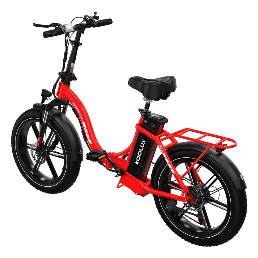 Bicicleta elétrica dobrável KOOLUX BK6S 4.0 750W 50 km/h 20x4.0 pneus largos 48 V 13 Ah IP54 120 kg carga 34 kg leve stock UE 3 cores bicicleta elétrica