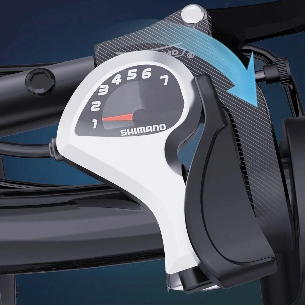 Bicicleta elétrica dobrável Ridstar H20 Pro 2000W, 48V23AH, pneu largo de 20" e motor duplo, para todo o terreno, BTT, com certificação CE, para montanha/neve