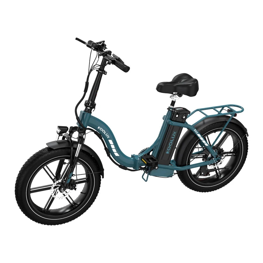 Bicicleta elétrica dobrável KOOLUX BK6S 4.0 750W 50 km/h 20x4.0 pneus largos 48 V 13 Ah IP54 120 kg carga 34 kg leve stock UE 3 cores bicicleta elétrica
