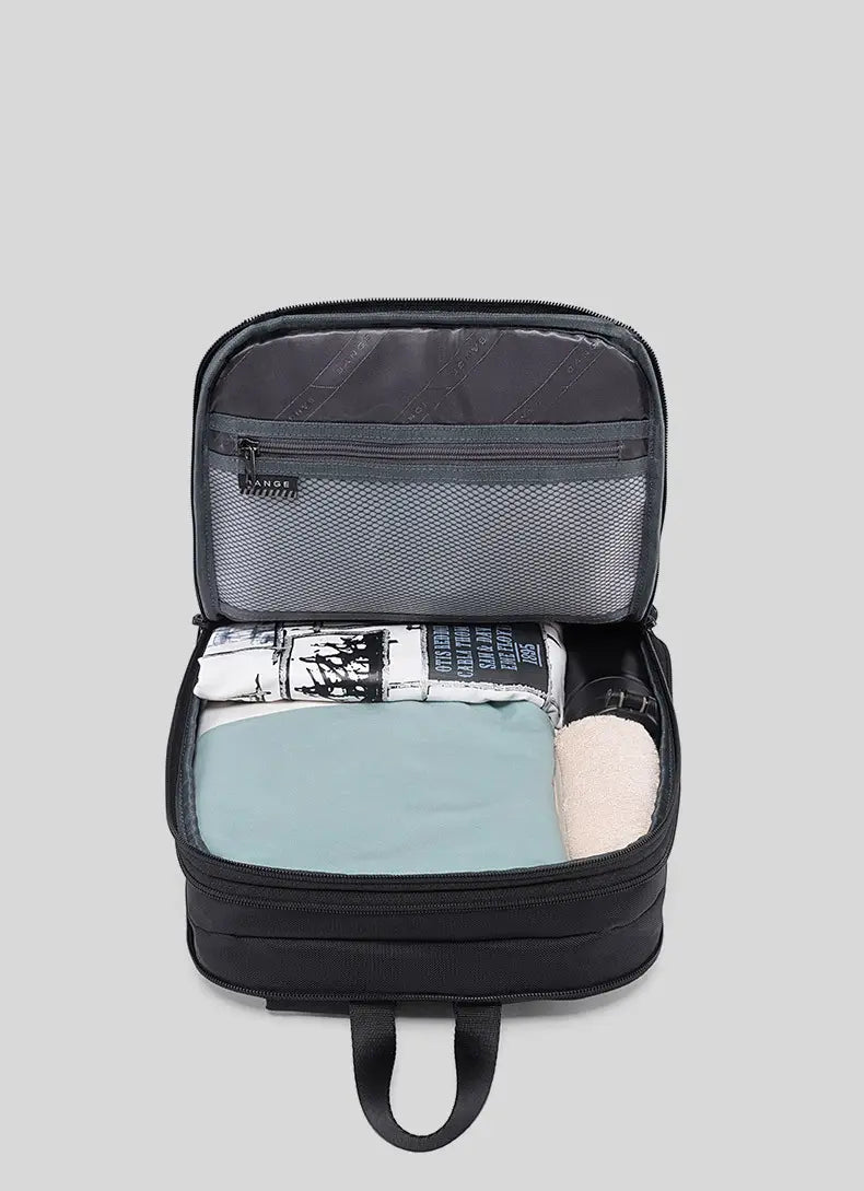 Mochila Ultrafina Masculina Expansível Grande Capacidade Multifunções para Computador Mochila Impermeável