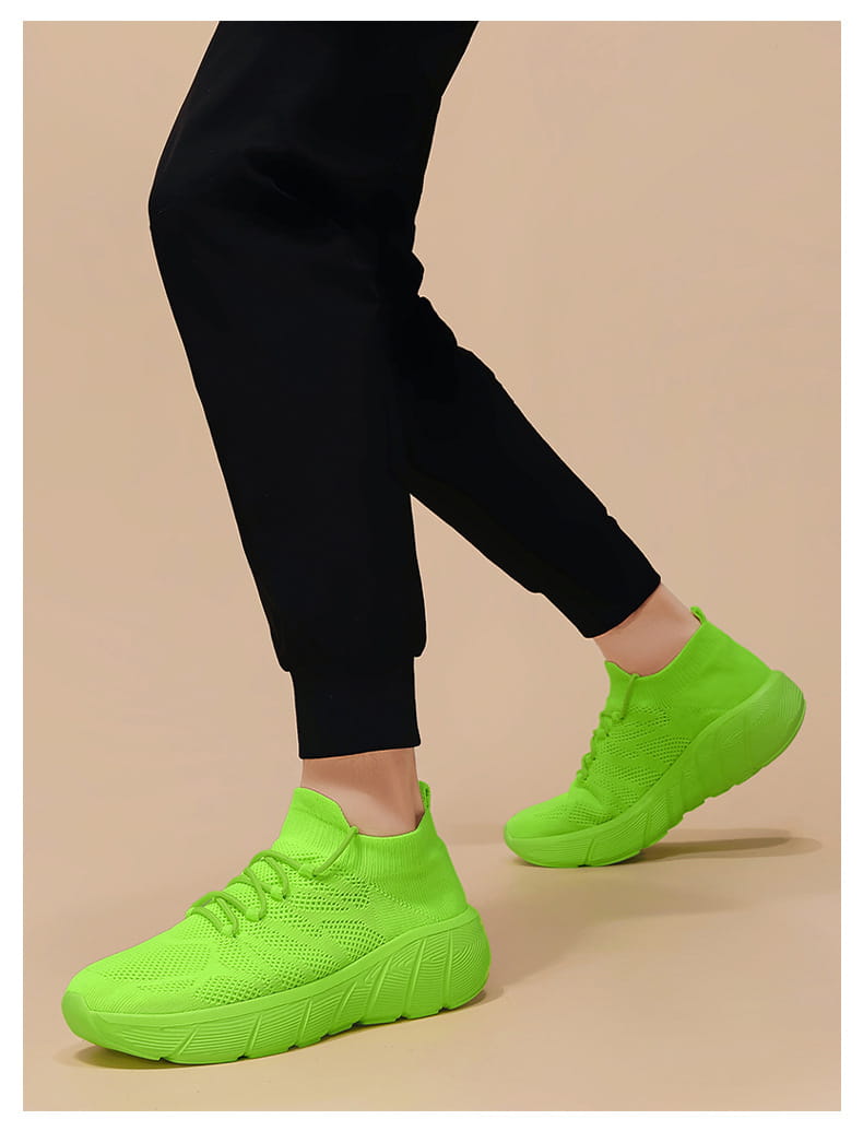Sapatos casuais unisexo, sola grossa, moda estudantil, calçado desportivo