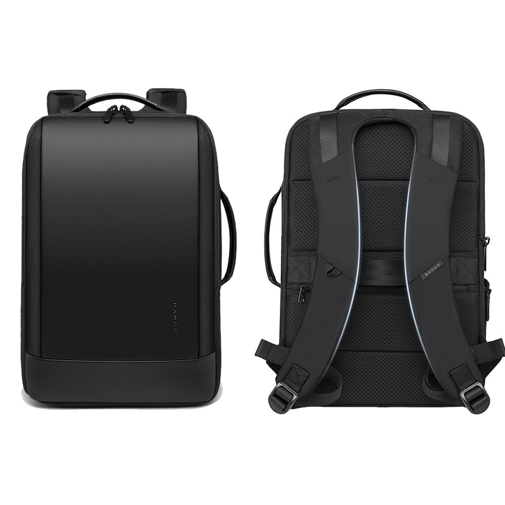 Mochila leve casual empresarial BANGE para homem, mochila de viagem de grande capacidade, mochila escolar para computador e estudantes