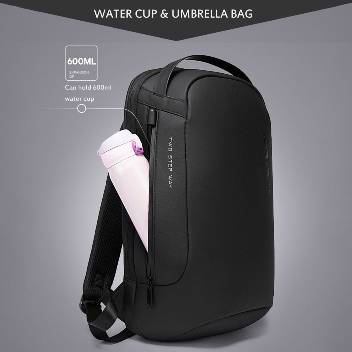 Mochila Leve Desportiva Anti-Roubo para Computador Casual Mochila para Carro