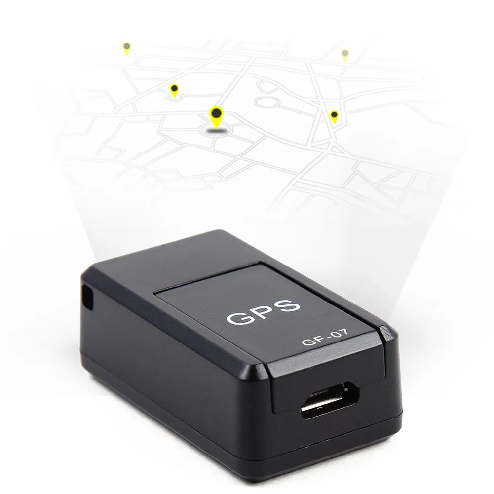 Mini GF07 GPRS Localizador GPS para automóveis Dispositivo de rastreamento anti perda com gravação Controlo por voz