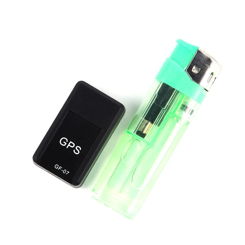 Mini GF07 GPRS Localizador GPS para automóveis Dispositivo de rastreamento anti perda com gravação Controlo por voz