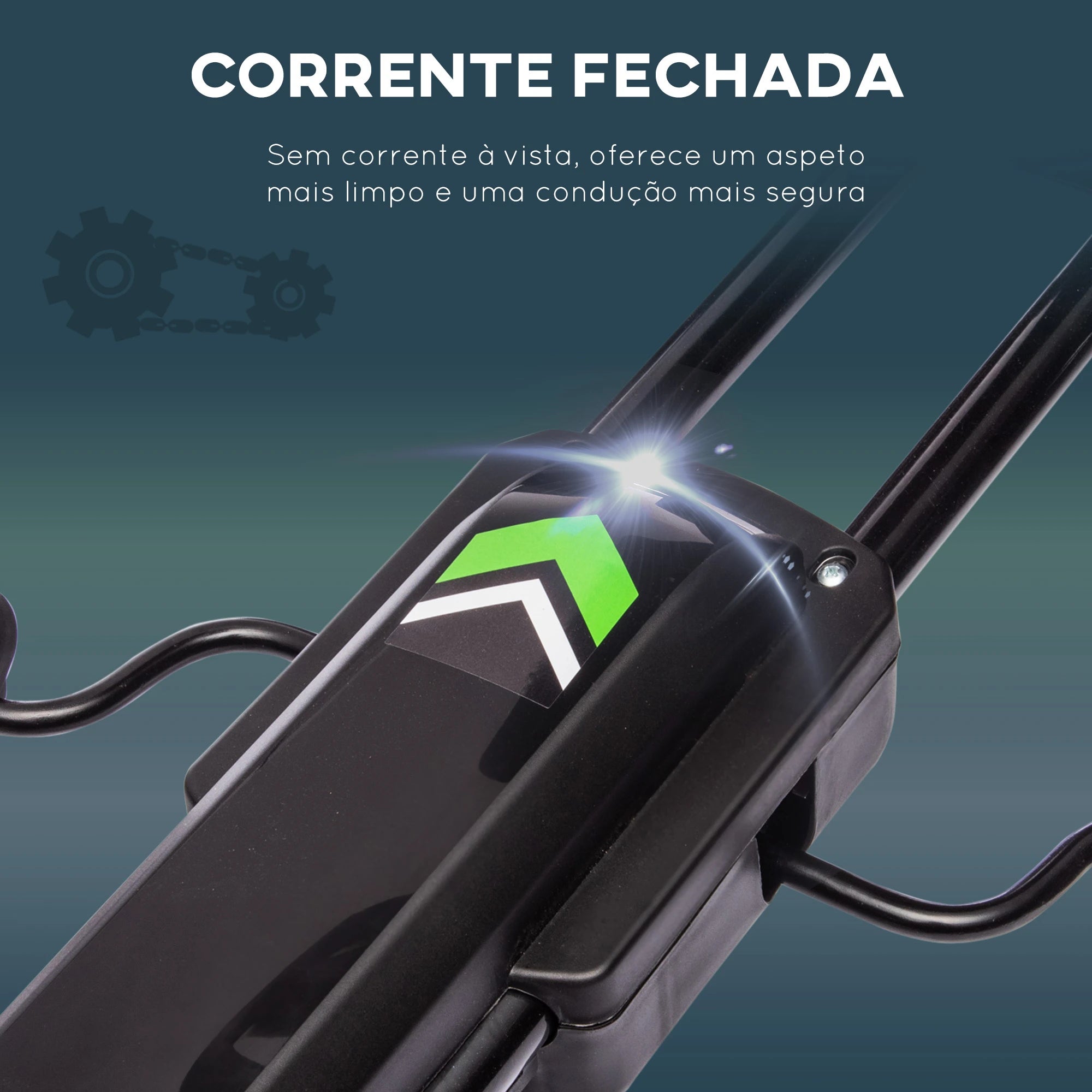 Kart a Pedais para Crianças com Assento Ajustável Pneus de Goma Travão de Mão para Crianças de 5-12 Anos 121x58x61 cm Branco