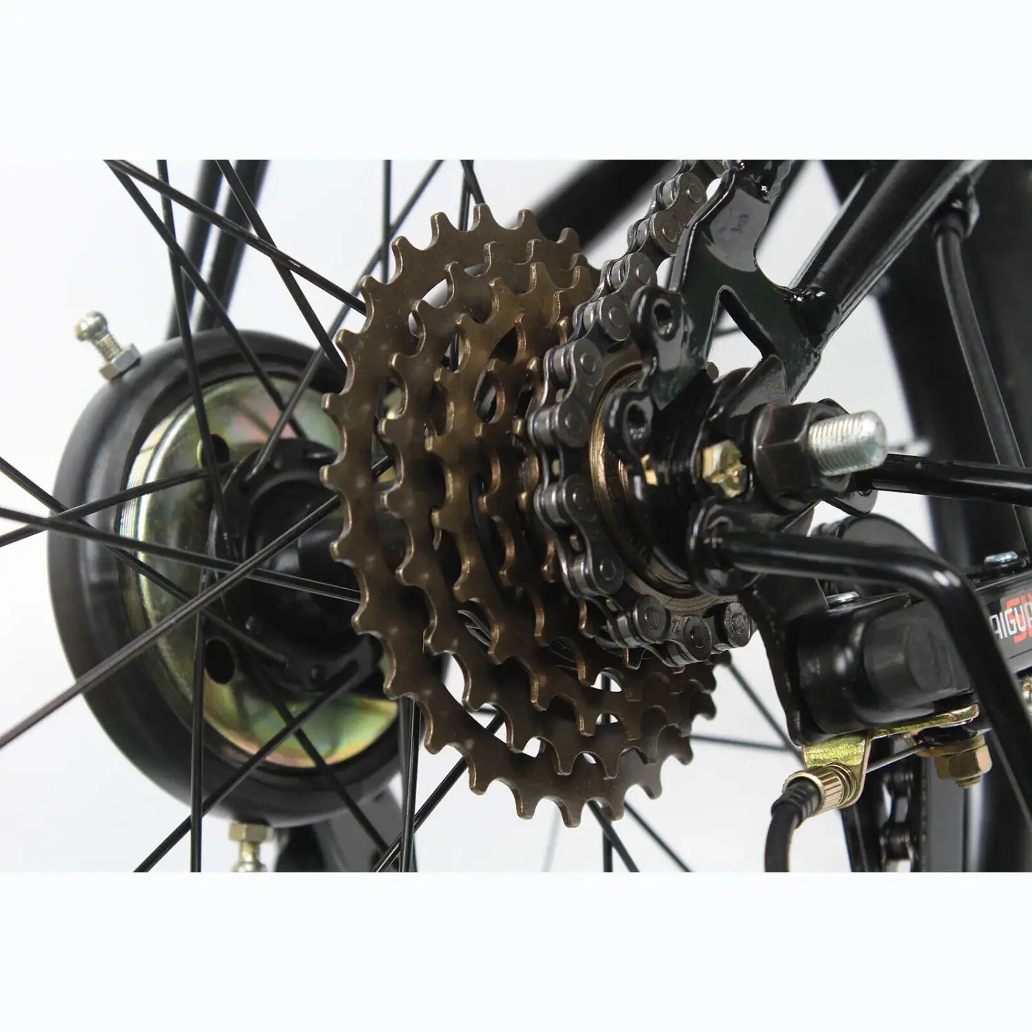 Bicicleta infantil de 20" com 7 velocidades, travões de disco duplos, bicicleta infantil unissexo com altura ajustável para BTT, para meninos e meninas