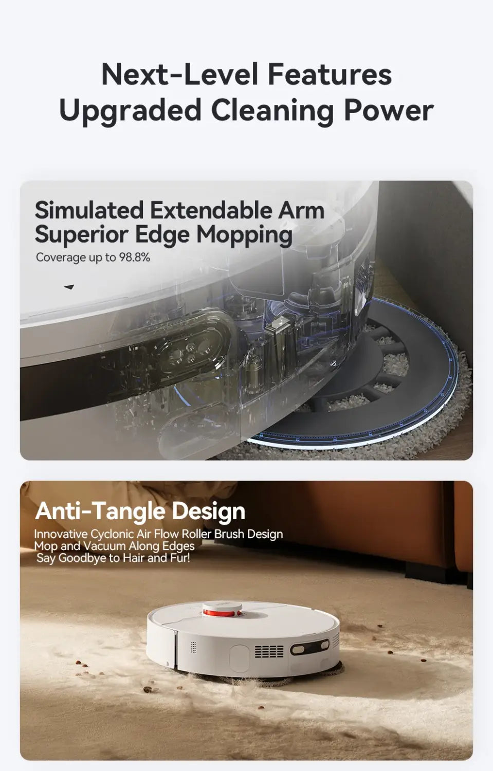 JONR Robot Vacuum P20 Pro International Edition Esfregar Aspirar Secar Toalhitas Limpeza Automática Colheita de Pó Drenagem Água