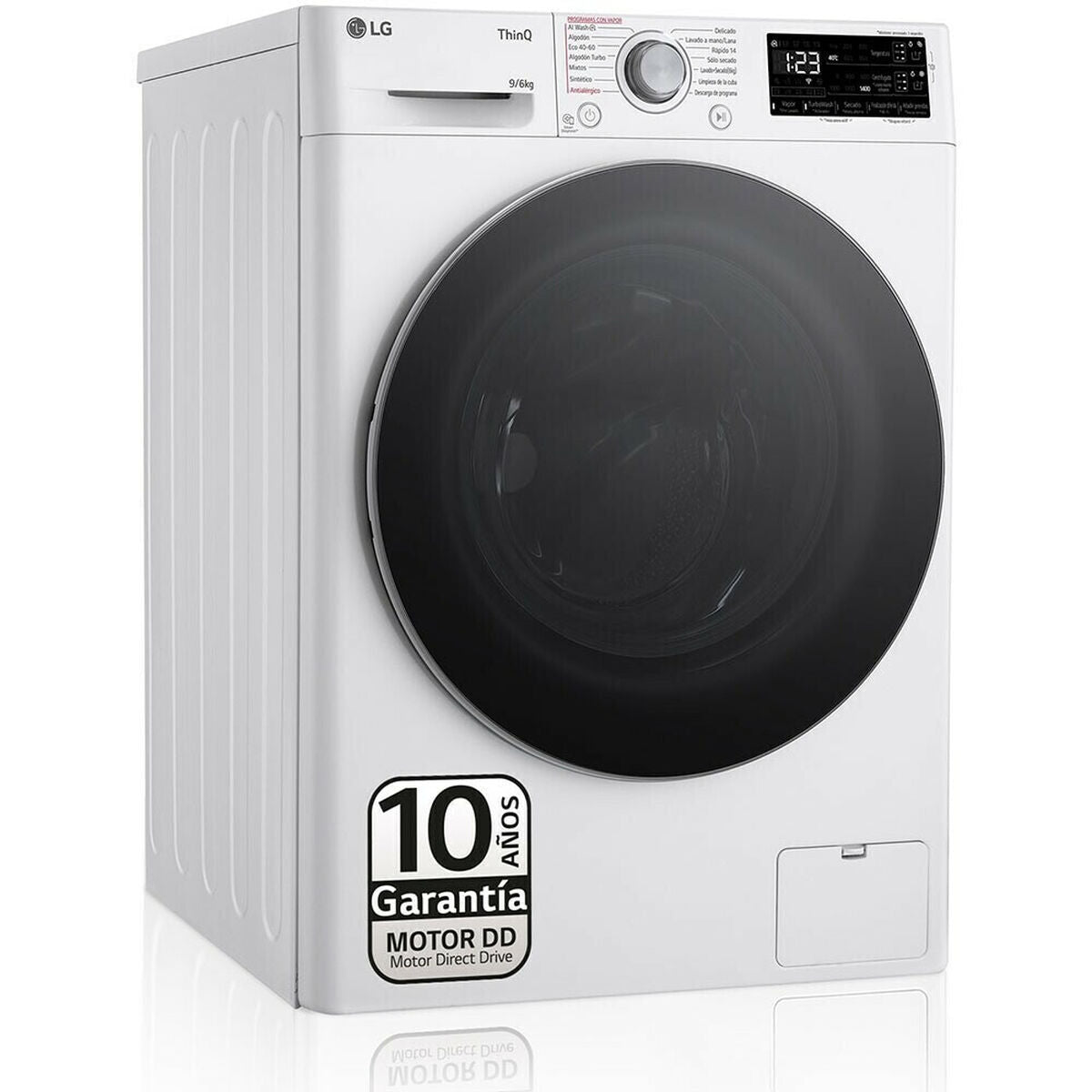 Máquina de lavar e secar LG F4DR5509A0W
