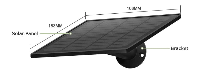 Câmara solar exterior 4G com visão noturna para vida selvagem