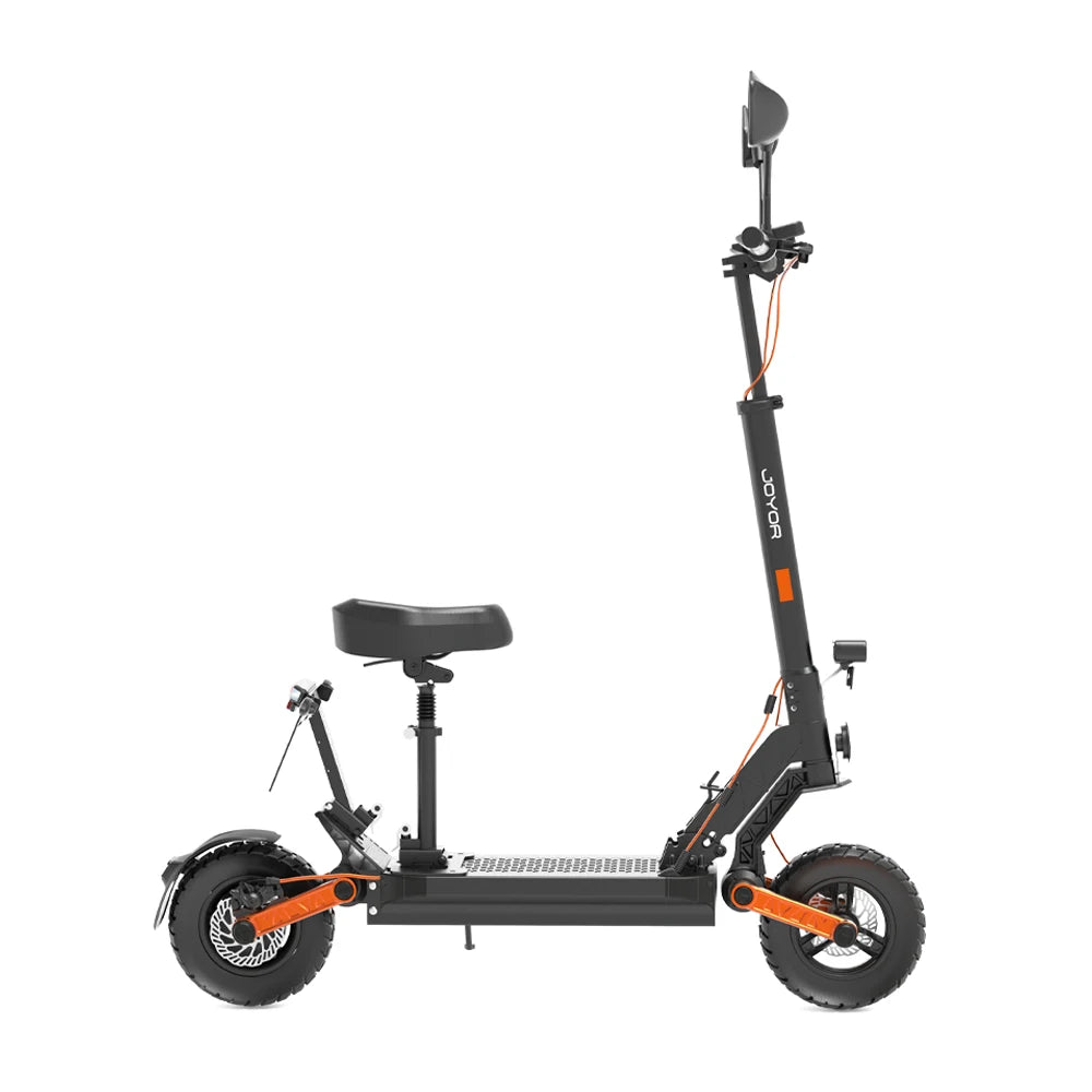 Scooter elétrica Joyor S8E, motor de 800 W, bateria de 48 V e 26 AH, pneus de 10 polegadas, scooter elétrica para adultos, velocidade máxima de 45 km/h, autonomia de 80 km, scooter urbana