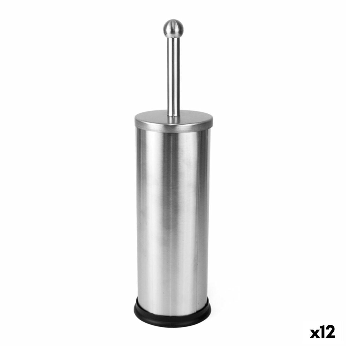 Piaçaba Confortime Aço inoxidável Prateado 9,5 x 37 cm (12 Unidades)