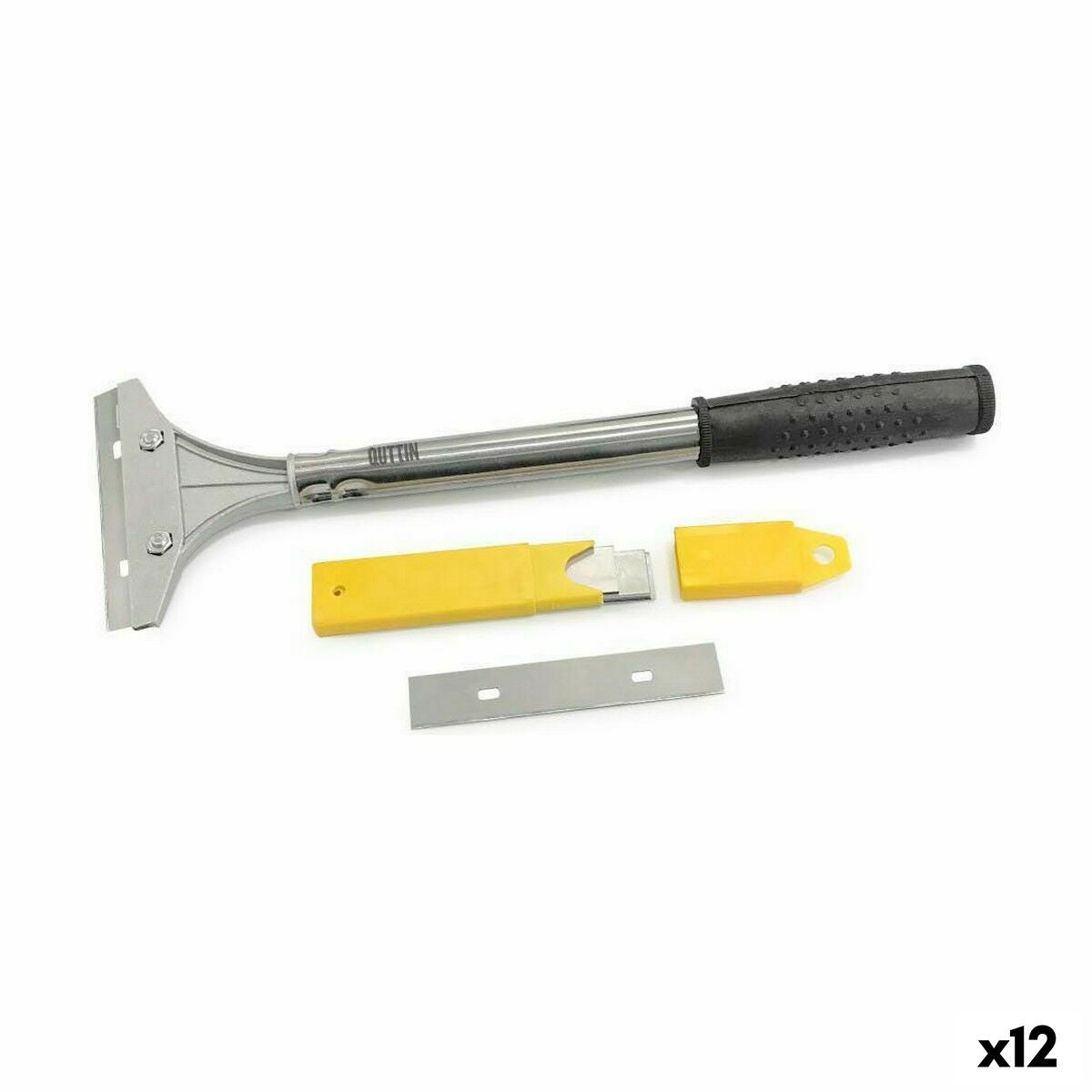 Escovilhão Quttin Cozinha Aço inoxidável 32 x 11 x 3 cm (12 Unidades)
