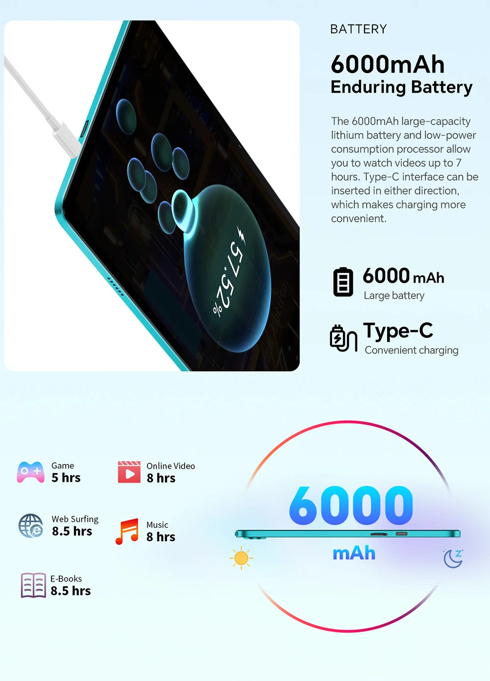 Tablet Teclast P30 Android 14, UNISOC T606 Octa Core, 10,1" IPS, máx. 12 GB de RAM, 128 GB de ROM, 6000 mAh, câmara de 5 MP com IA, desbloqueio facial