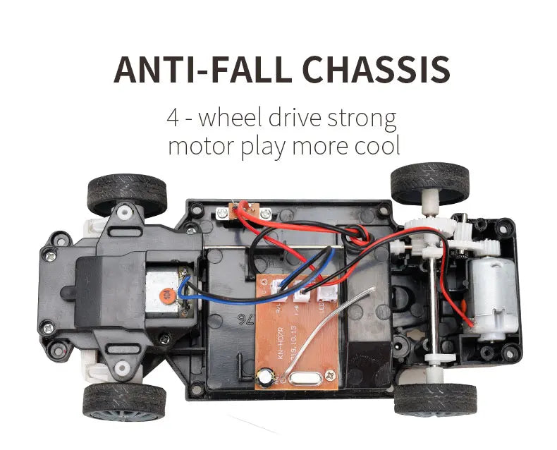 Carro Super Drift RC Mustang 4WD Alta Velocidade para Meninos