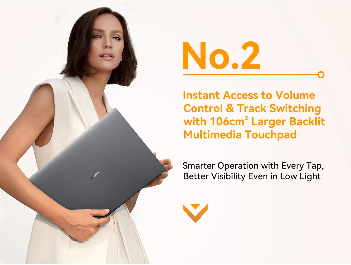 Portátil Blackview AceBook 12 Win 11 16'' FHD IPS, Portátil Intel I5-1030NG7, 16 GB de RAM, SSD de 512 GB, Botão de alimentação com impressão digital 2 em 1