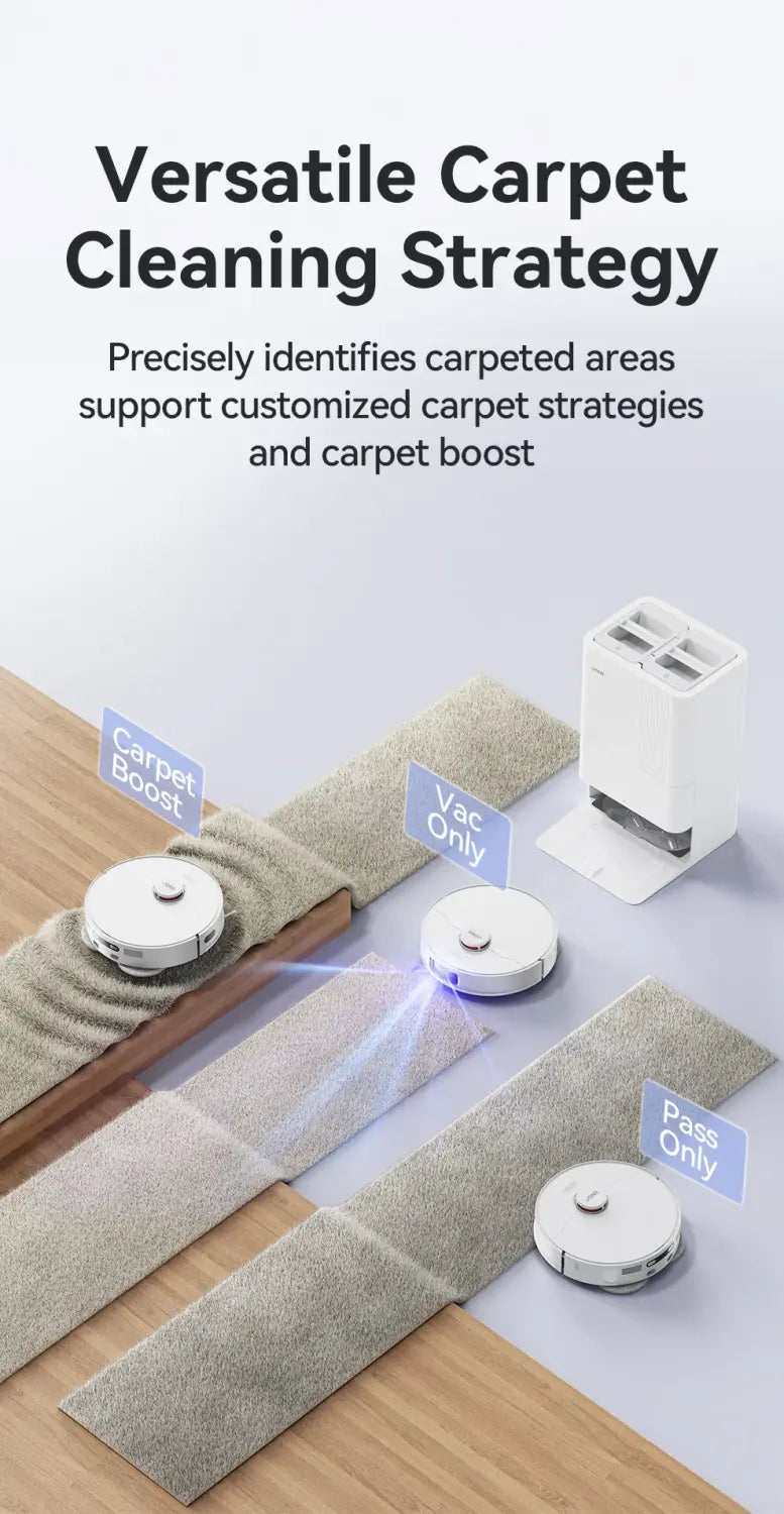 JONR Robot Vacuum P20 Pro International Edition Esfregar Aspirar Secar Toalhitas Limpeza Automática Colheita de Pó Drenagem Água