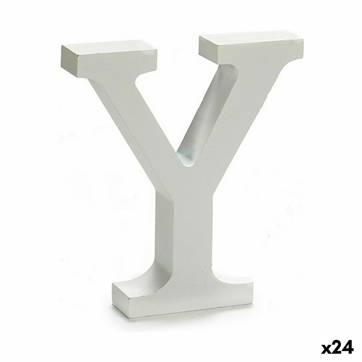 Letra Pincello Y Branco 2 x 16 x 14,5 cm (24 Unidades)