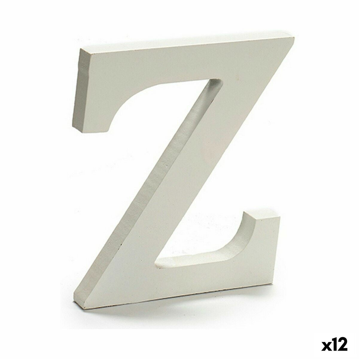 Letra Pincello Z Branco 1,8 x 21 x 17 cm (12 Unidades)