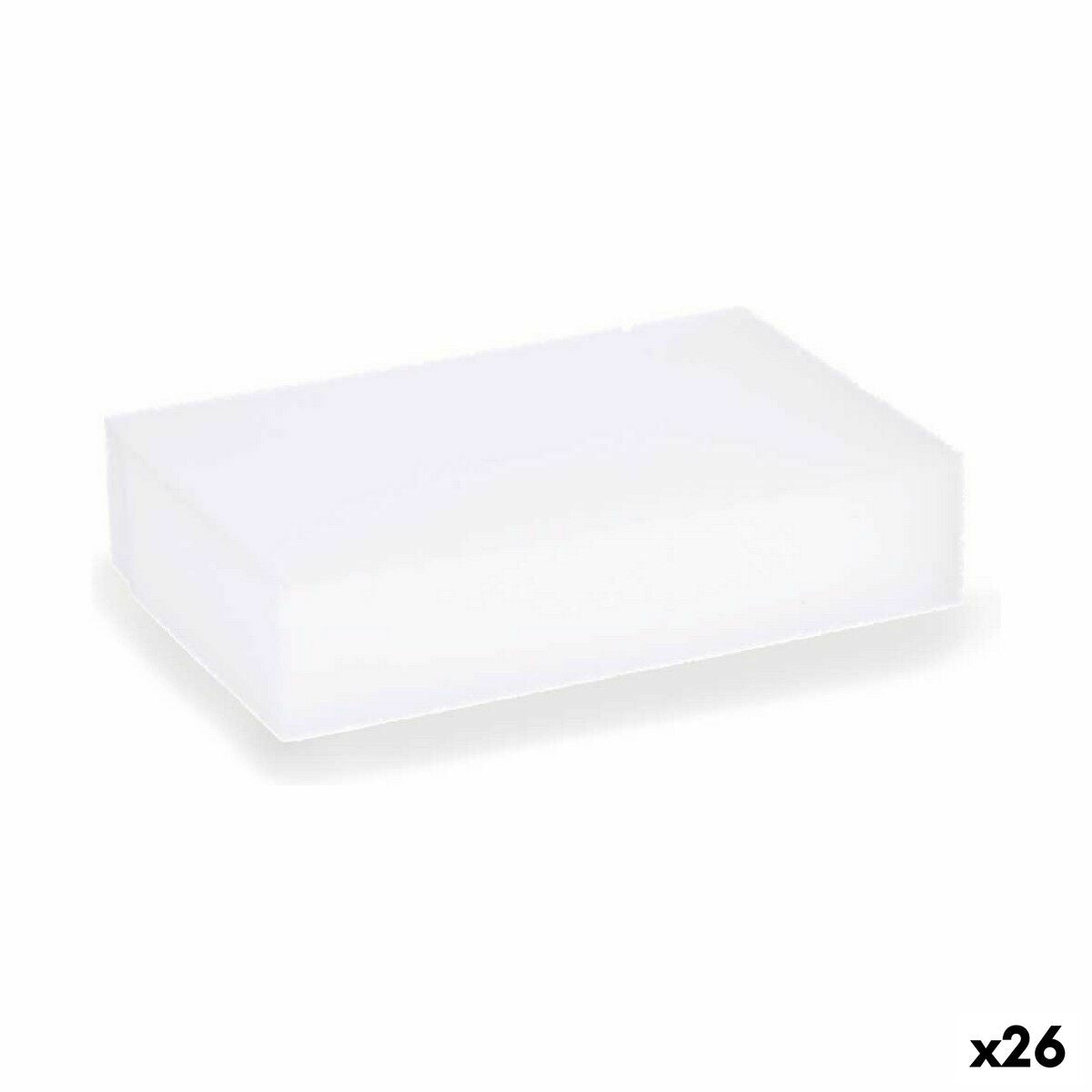Esponjas Borracha (10 x 6.5 x 2.5 cm) (26 Unidades)