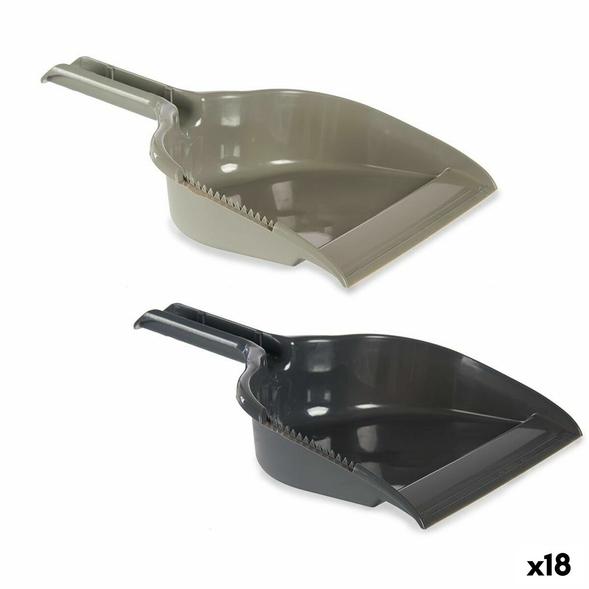 Pá coletora Polipropileno 22,5 x 8 x 30 cm (18 Unidades)