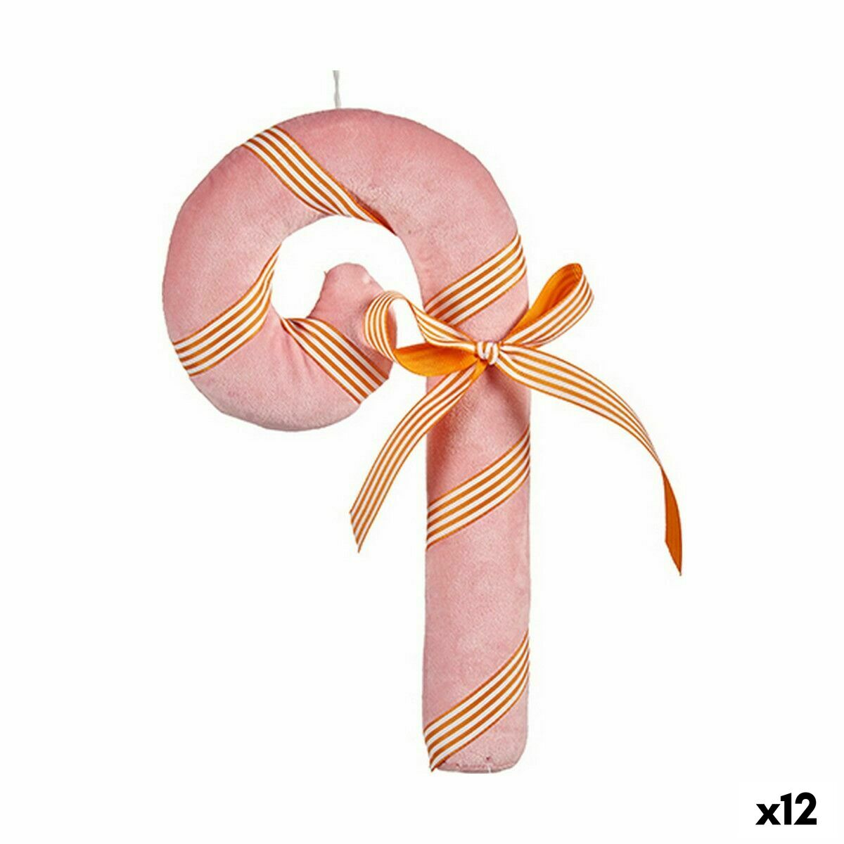 Adorno Natalício Krist+ 64815492 Cor de Rosa Bastão 15 x 27 x 4 cm (12 Unidades)