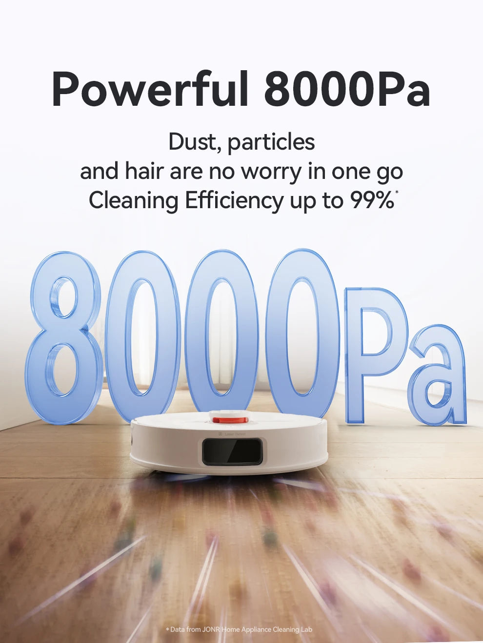 JONR Robot Vacuum P20 Pro International Edition Esfregar Aspirar Secar Toalhitas Limpeza Automática Colheita de Pó Drenagem Água