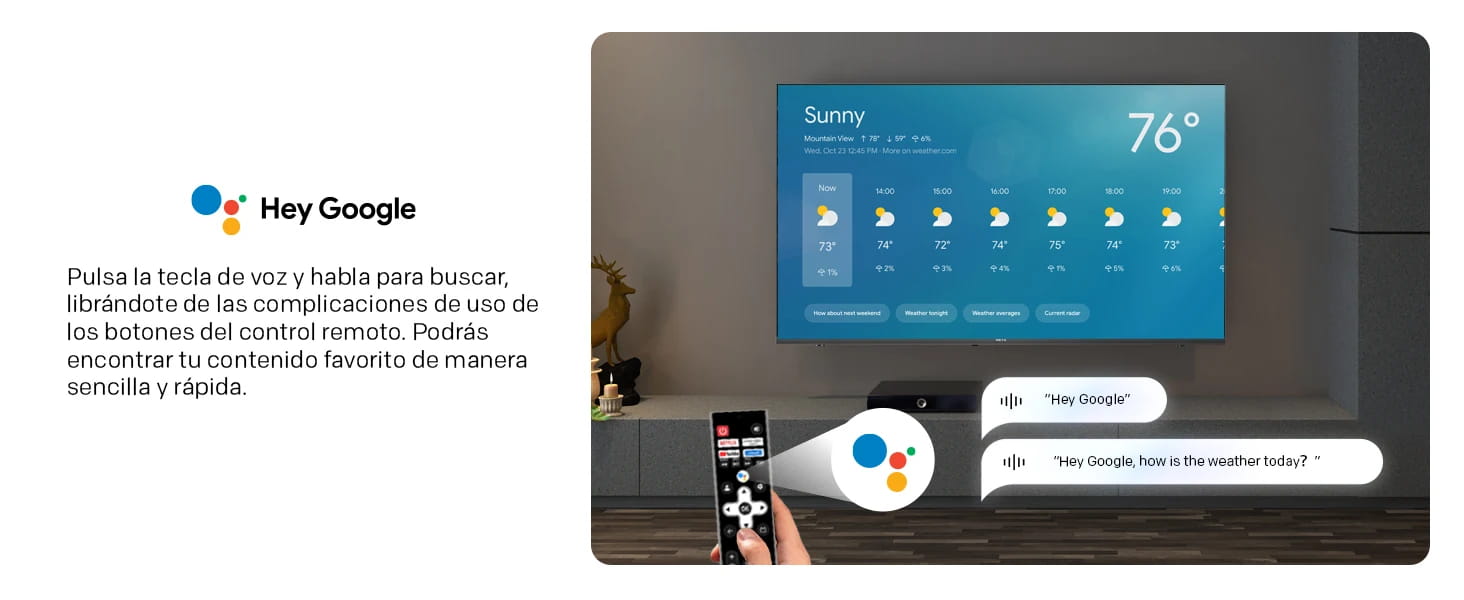 Metz TV 40’’ Full HD Google com Eyecare HDR10 e Dolby Audio