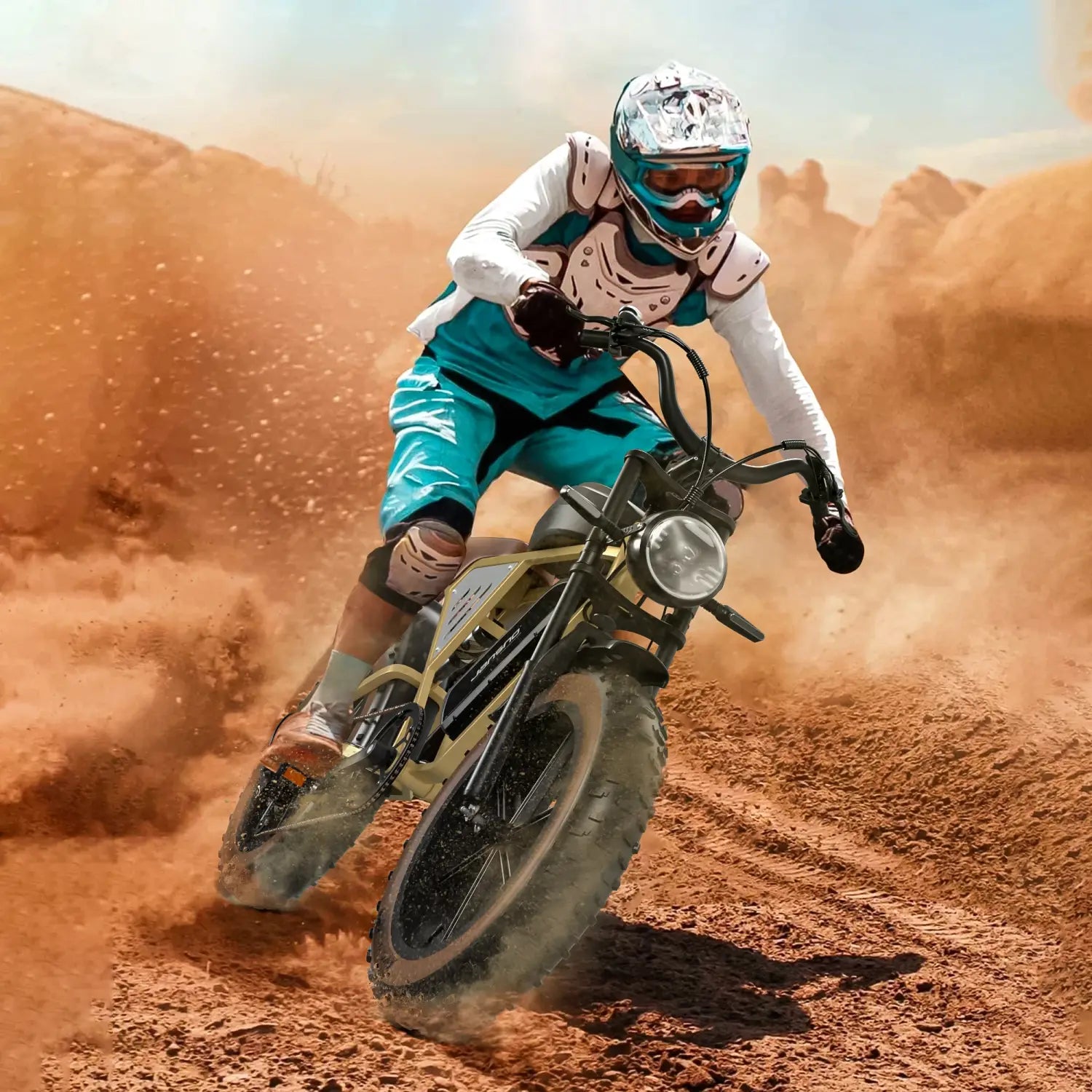 Bicicleta elétrica JANSNO X70 Motor Brushless 48V 34Ah Bateria de lítio dupla Bicicleta elétrica urbana Pneu de 20 polegadas Bicicleta elétrica de montanha para adultos