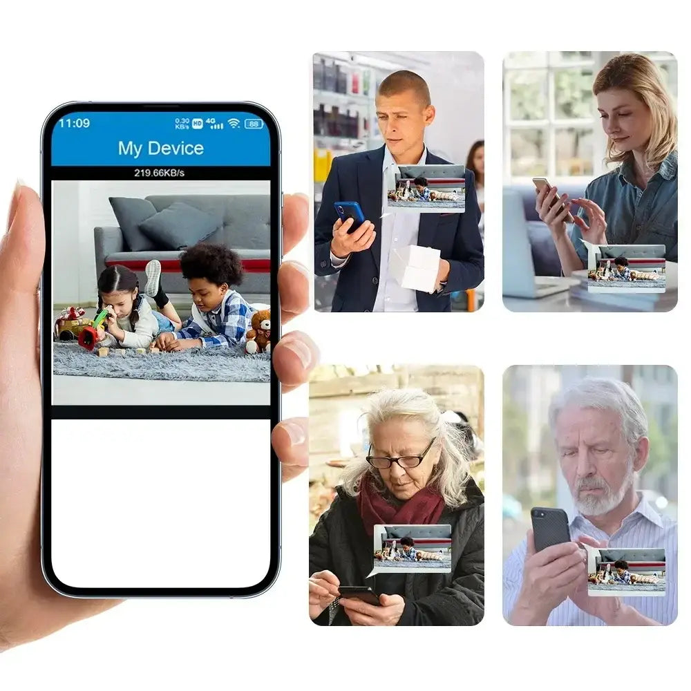 Câmara de vigilância de vídeo de segurança exterior 4K 8MP Tuya com lente dupla PTZ WIFI Full HD ecrã duplo Ai rastreamento automático humano