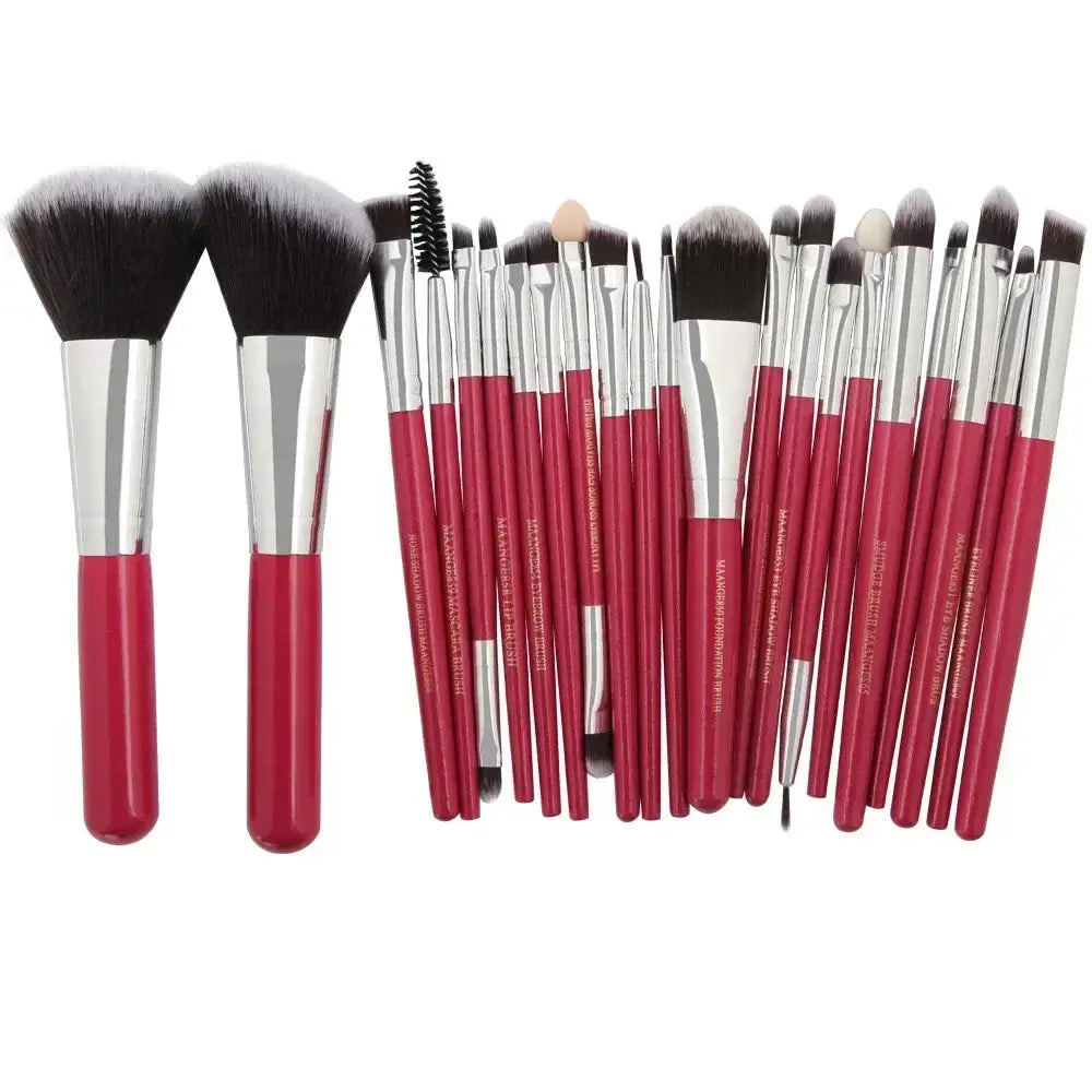 13/3/22 peças Conjunto de pincéis de maquilhagem profissional Kits de ferramentas para sombra, eyeliner, cosméticos, pincéis de maquilhagem