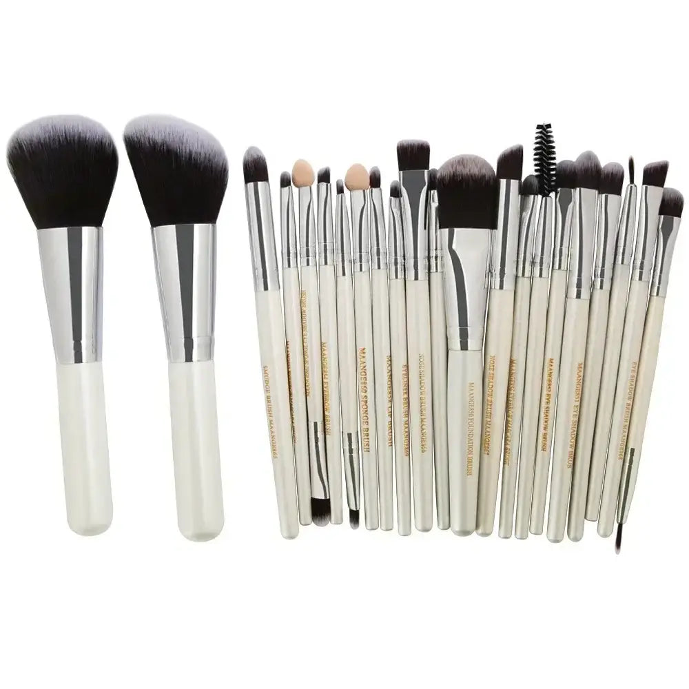 13/3/22 peças Conjunto de pincéis de maquilhagem profissional Kits de ferramentas para sombra, eyeliner, cosméticos, pincéis de maquilhagem