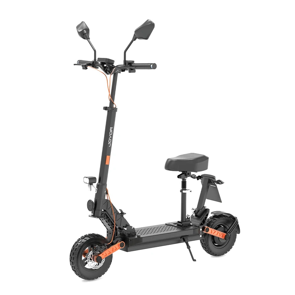 Scooter elétrica Joyor S8E, motor de 800 W, bateria de 48 V e 26 AH, pneus de 10 polegadas, scooter elétrica para adultos, velocidade máxima de 45 km/h, autonomia de 80 km, scooter urbana