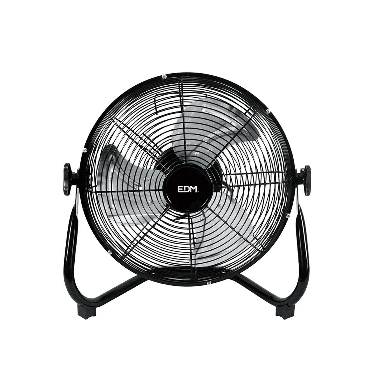 Ventilador de Solo EDM industrial Preto 45 W Ø 30 x 41 cm