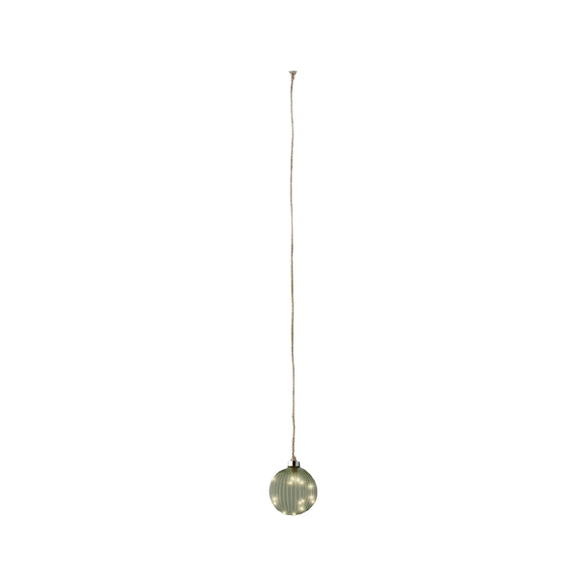 Bola de Natal Lumineo Juta Cristal Para pendurar MicroLED