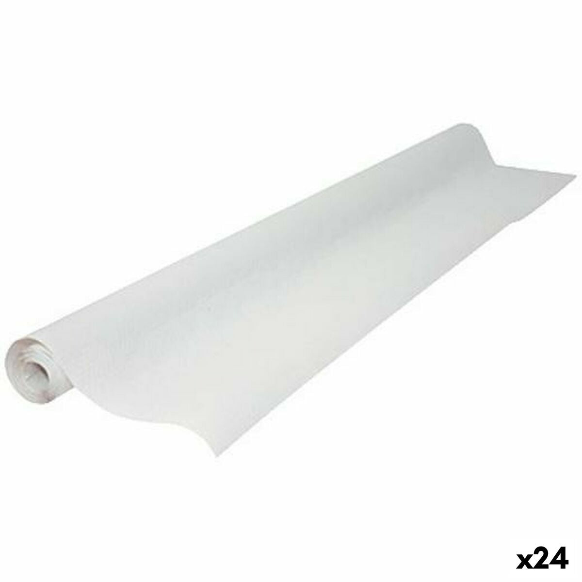 Toalha de mesa em rolo Maxi Products Branco Papel 1 x 10 m (24 Unidades) (40 Unidades)