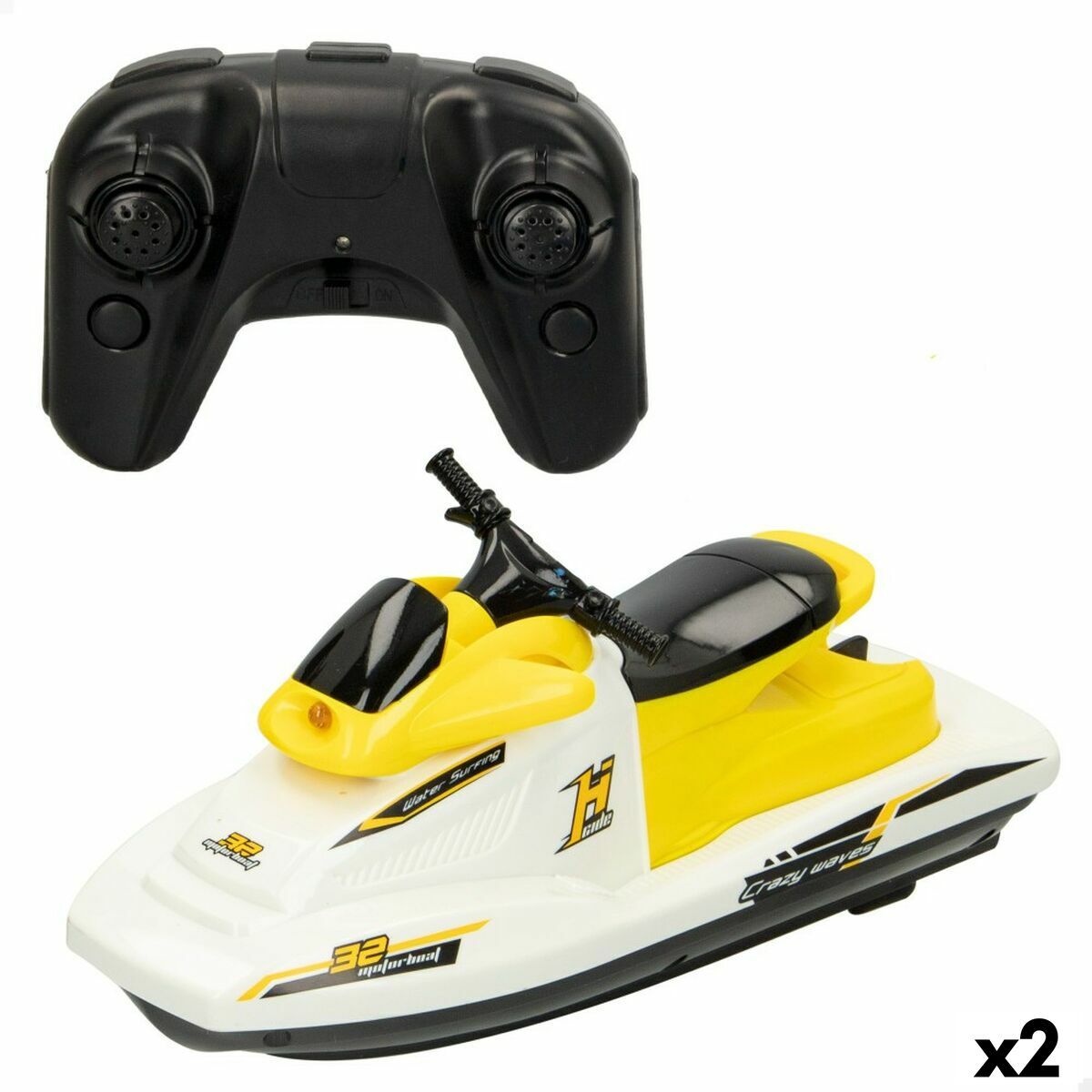 Moto aquática de brincar Colorbaby (2 Unidades)
