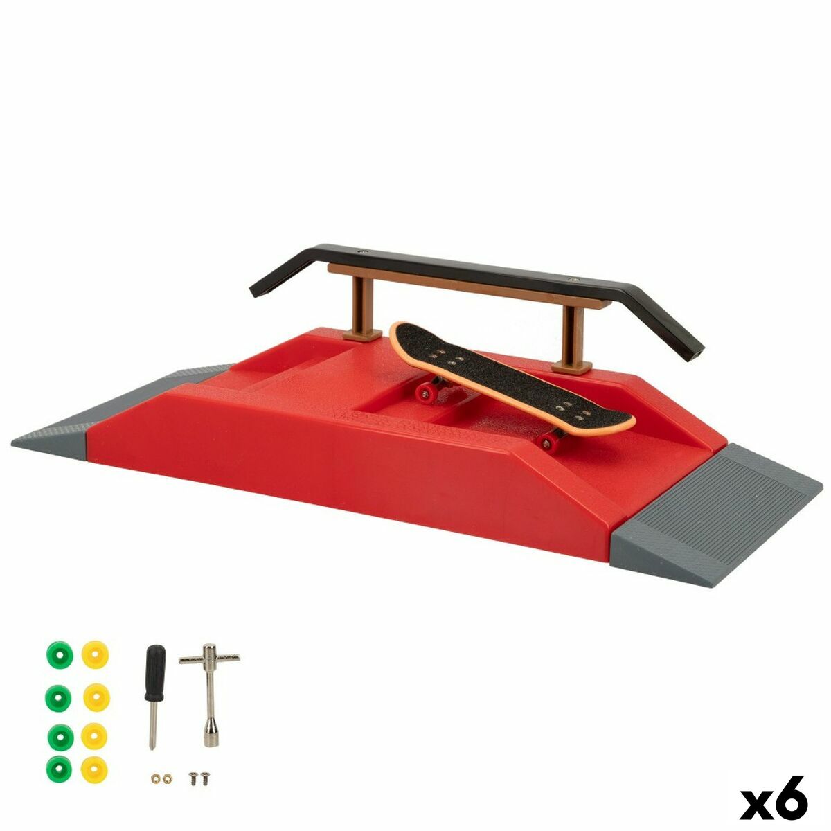 Skate de dedo Colorbaby (6 Unidades)